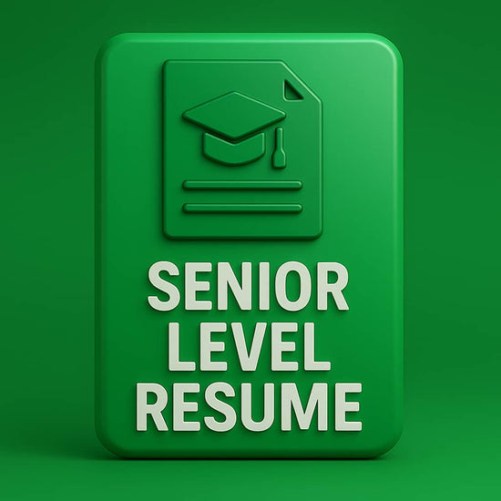 Senior Level Resume