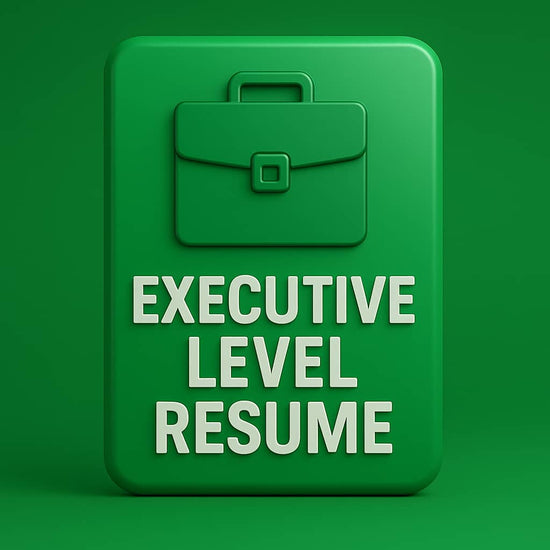 Executive Level Resume