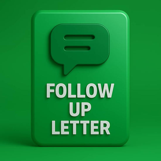 Follow-Up Letter