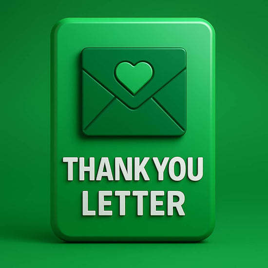 Thank You Letter